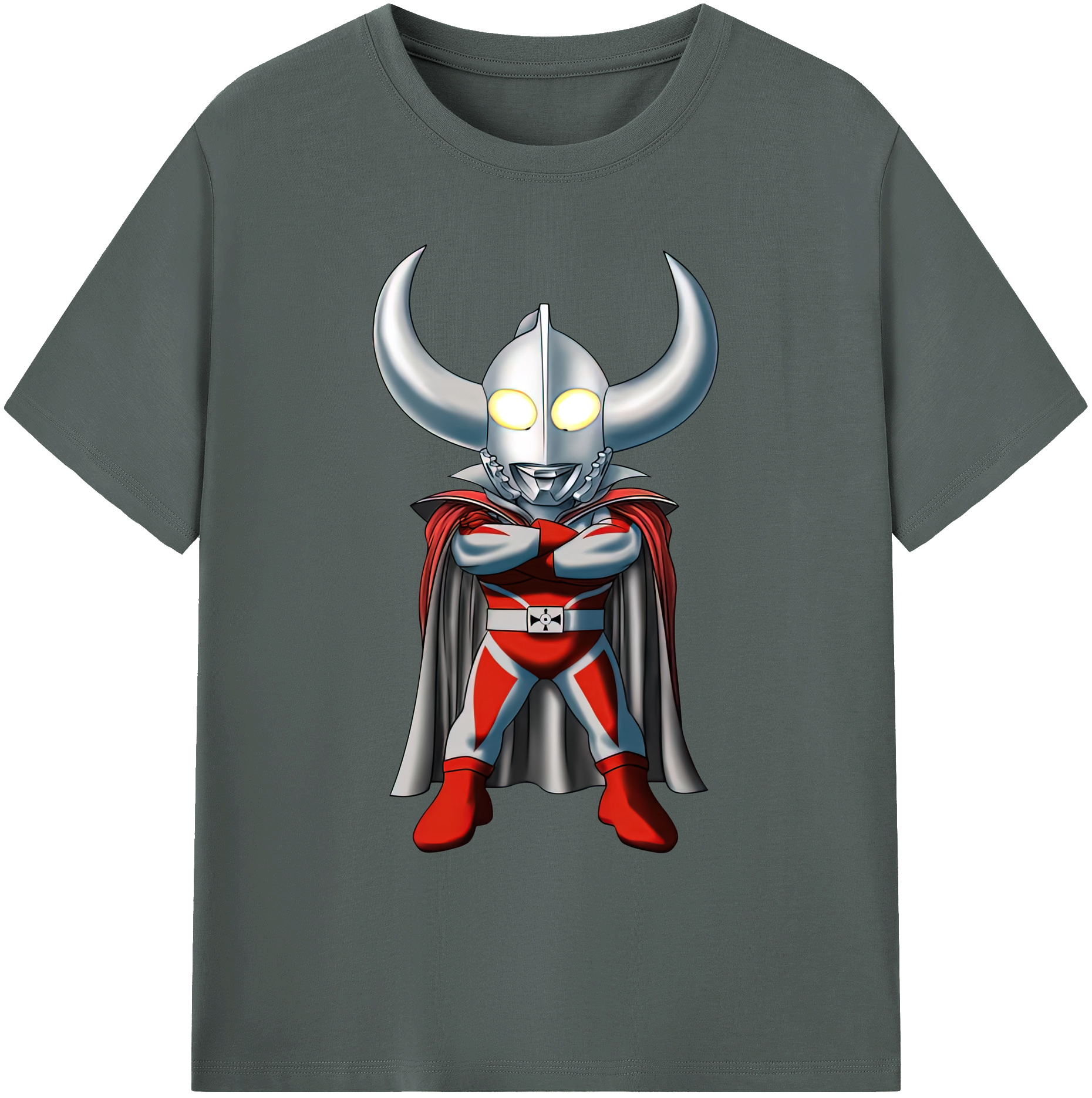 （画像用） ウルトラマン Ultraman 綿100％ メンズ半袖Tシャツ｜肌触りやわらか＆通気性